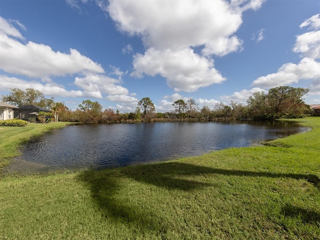 property view of water