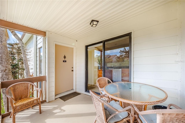 sunroom / solarium featuring plenty of natural light