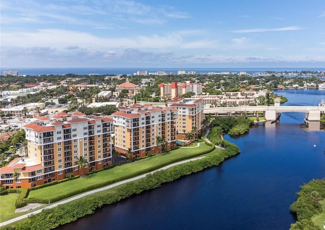 147 Tampa Ave E Unit 202, Venice, FL 34285 - view of urban area featuring a nearby body of water, a notable bridge, and apartment complex