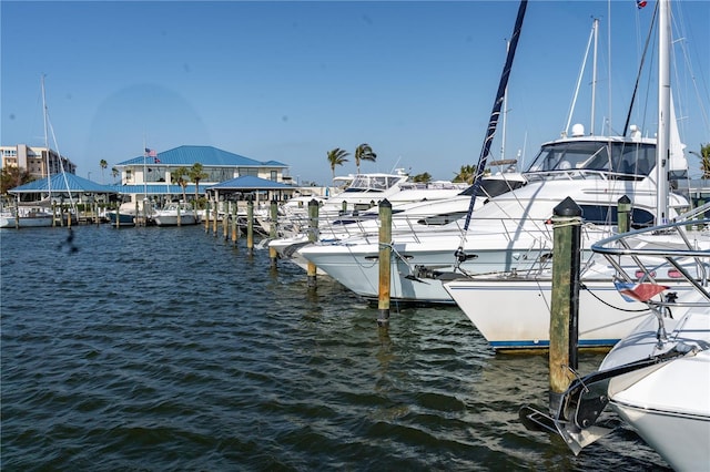 147 Tampa Ave E Unit 202, Venice, FL 34285 - dock area featuring a water view