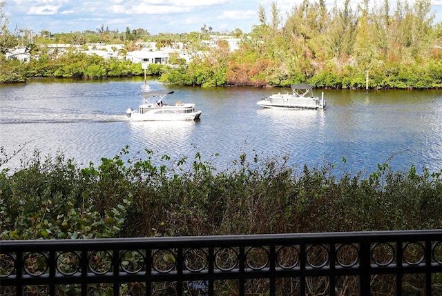147 Tampa Ave E Unit 202, Venice, FL 34285 - water view with a dock