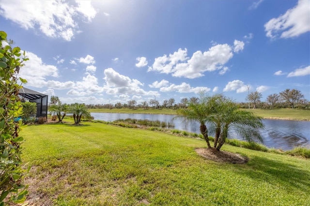 property view of water