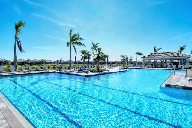 view of swimming pool