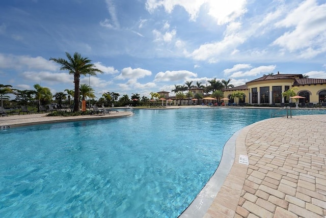 view of swimming pool