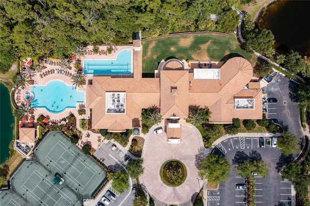 105 Treviso Ct, North Venice, FL 34275 - aerial view of property's location with a pool area