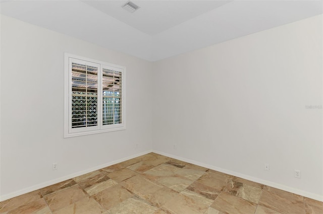 1219 Nantucket Rd, Venice, FL 34293 - spare room featuring light stone finish flooring and baseboards