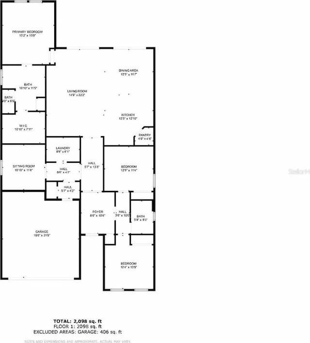 11925 Bohemian Pl, Venice, FL 34293 - home floor plan