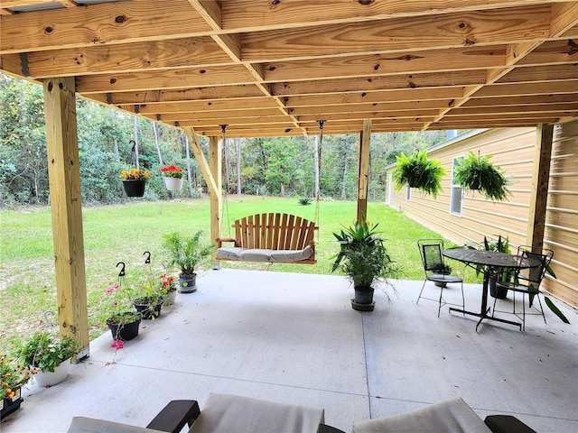 view of patio / terrace