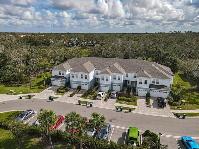 4008 Via Sienna Cir, Sarasota, FL 34243 - view of subject property with a forest
