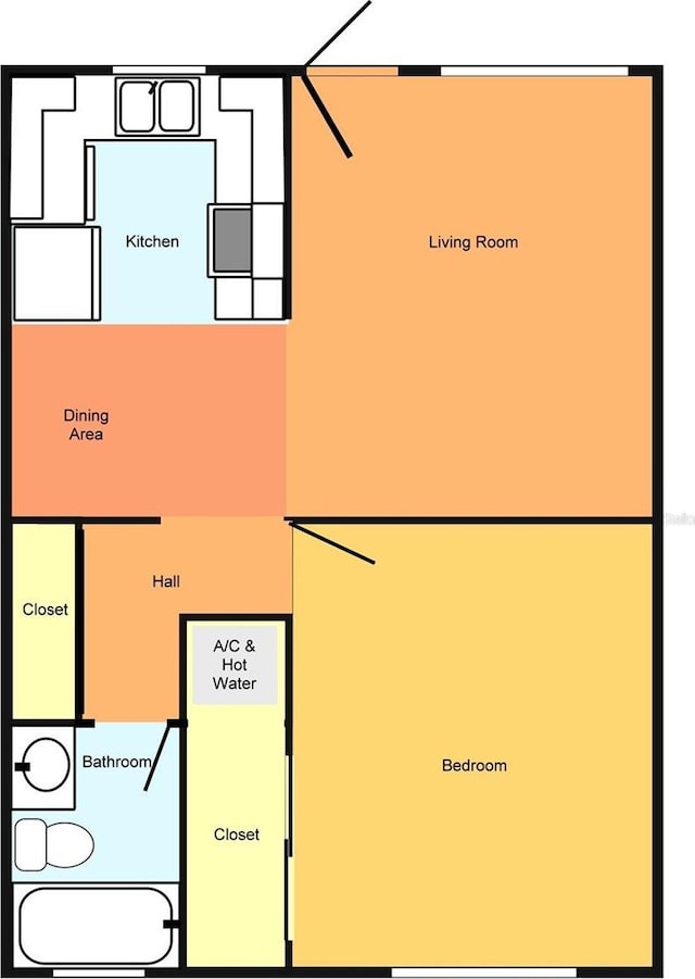 210 Park Blvd N Unit 129, Venice, FL 34285 - room layout
