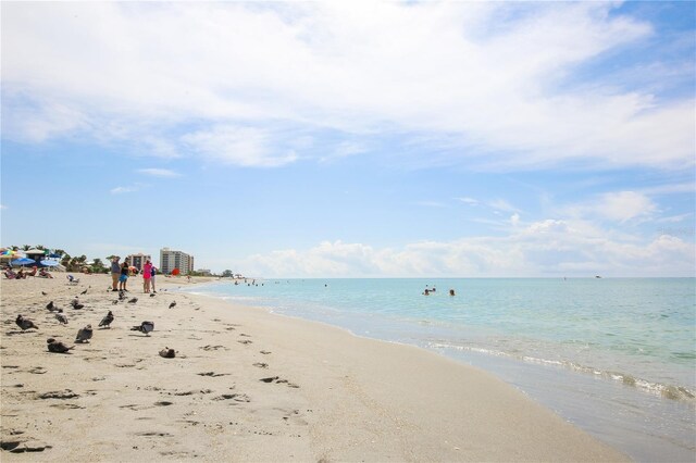 815 Montrose Dr Unit 103, Venice, FL 34293 - water view featuring local beach