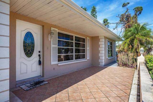 view of property entrance