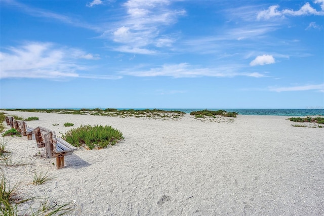 830 The Esplanade N Unit 203, Venice, FL 34285 - water view featuring nearby beach