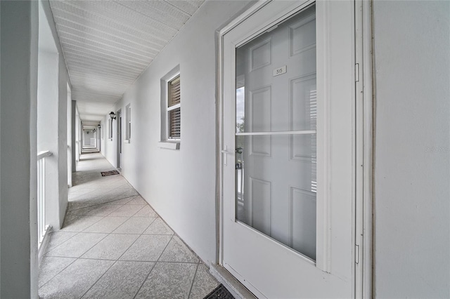 view of hallway