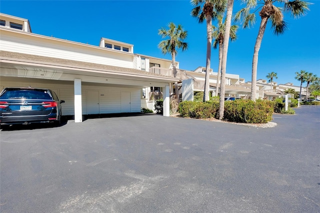 multi unit property with a carport