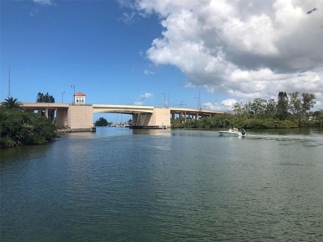 property view of water