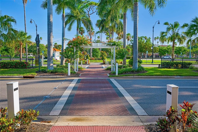 view of road