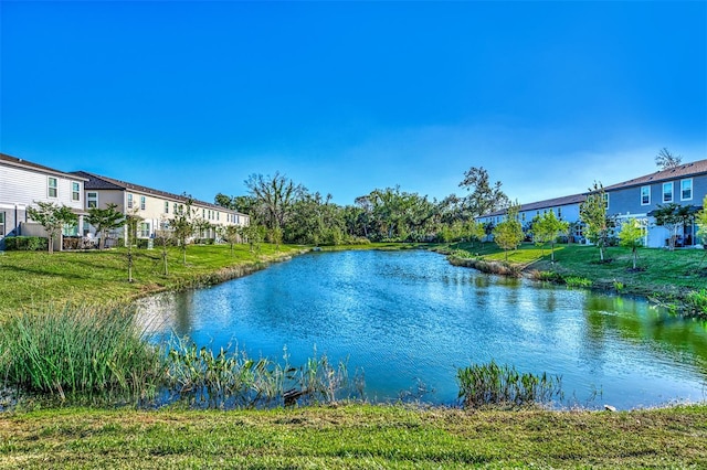 property view of water