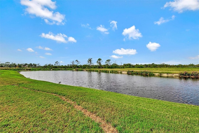 property view of water