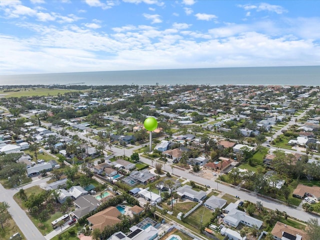 842 Nokomis Ave S, Venice, FL 34285 - aerial view of property's location featuring a nearby body of water and nearby suburban area