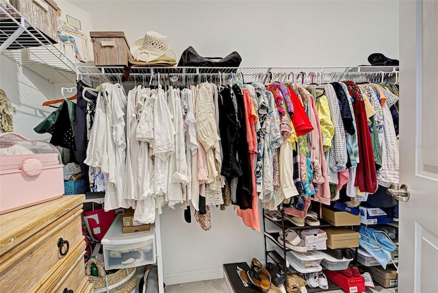 view of spacious closet