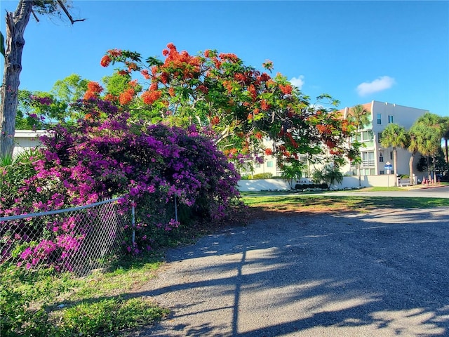 view of road