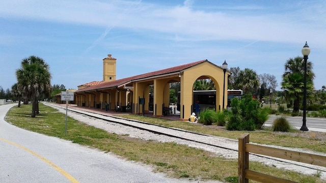 view of community