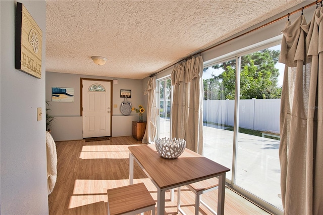 interior space featuring a wealth of natural light