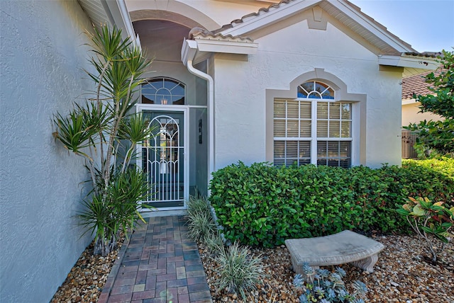 view of entrance to property