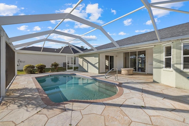 52 Fairway Rd, Rotonda West, FL 33947 - swimming pool with a patio and a lanai