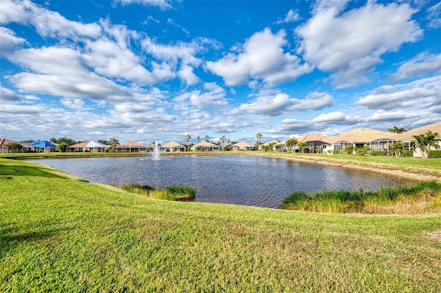 property view of water