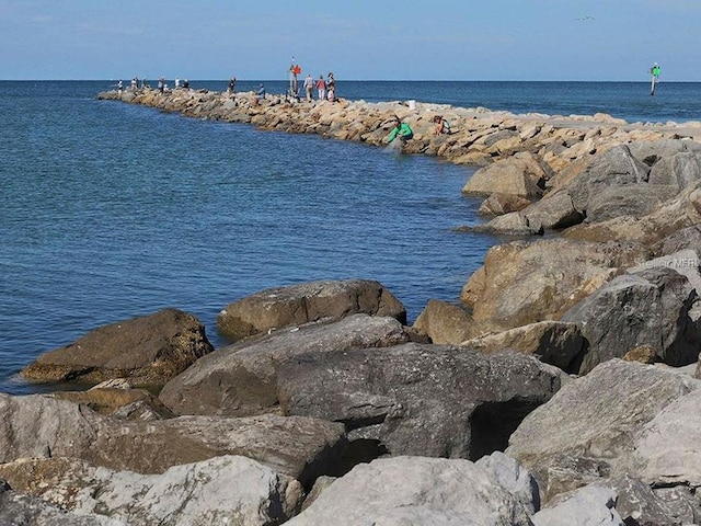 view of water feature