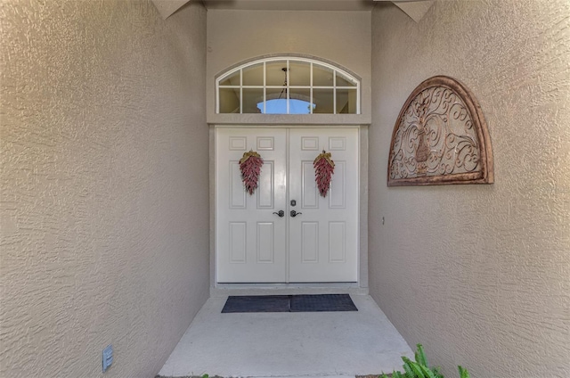 view of property entrance