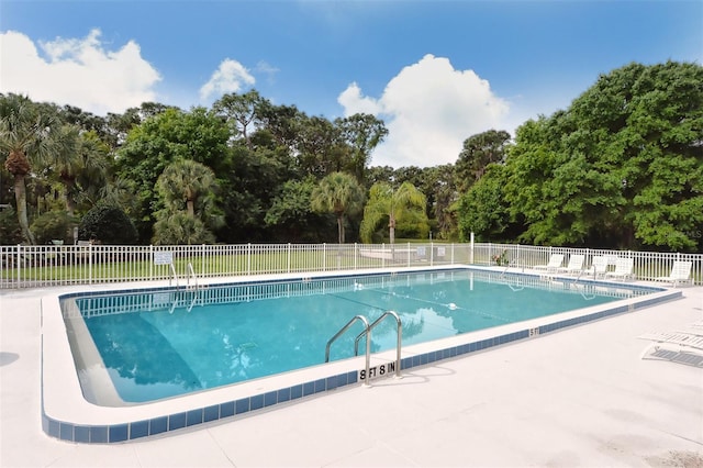 view of swimming pool