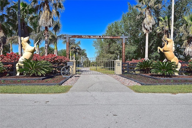 view of gate