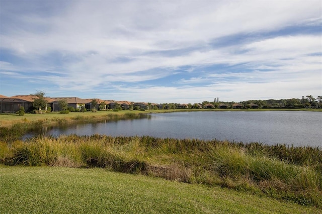 water view with a residential view
