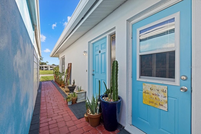 view of property entrance