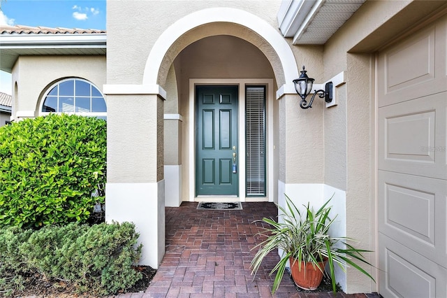 134 Savona Way N, Venice, FL 34275 - entrance to property with stucco siding