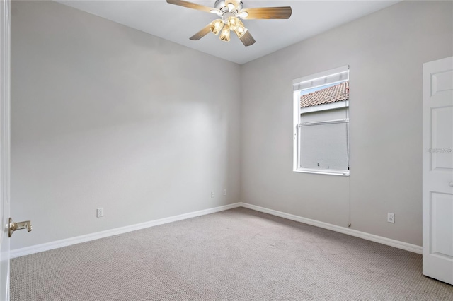 134 Savona Way N, Venice, FL 34275 - spare room featuring carpet flooring and ceiling fan