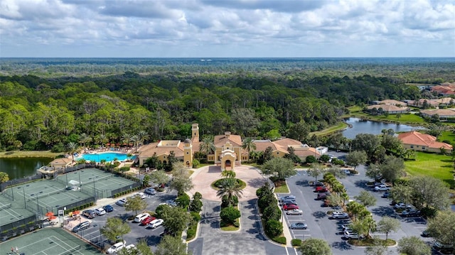 134 Savona Way N, Venice, FL 34275 - bird's eye view of a heavily wooded area