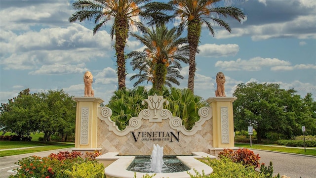 134 Savona Way N, Venice, FL 34275 - view of community / neighborhood sign