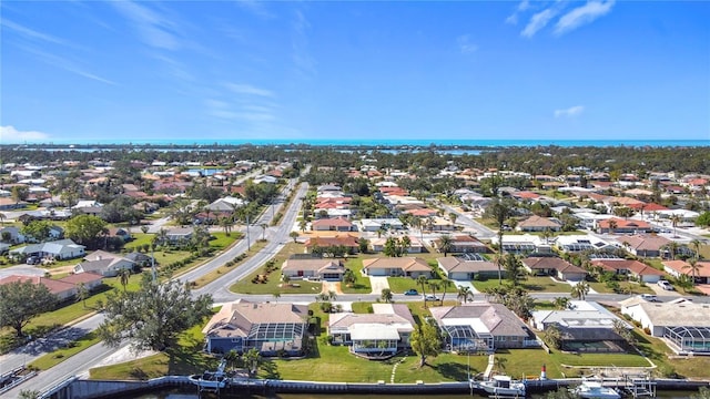 4 Windsor Dr, Englewood, FL 34223 - drone / aerial view with a residential view