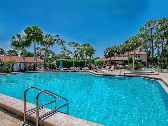 view of swimming pool