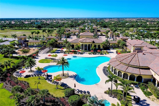 20100 Ragazza Cir Unit 101, Venice, FL 34293 - community pool with a residential view