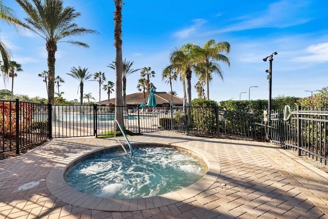 2049 Mesic Hammock Way, Venice, FL 34292 - community pool featuring a hot tub