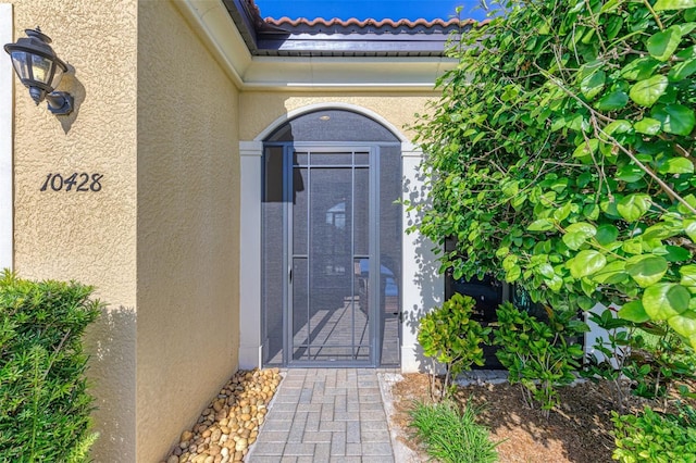 view of property entrance