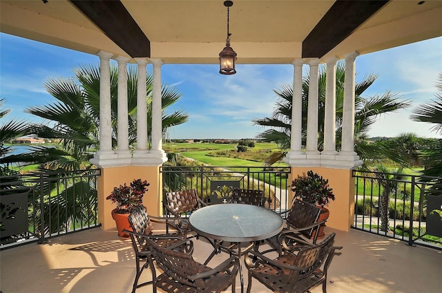 view of patio