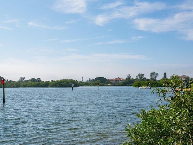 view of water feature