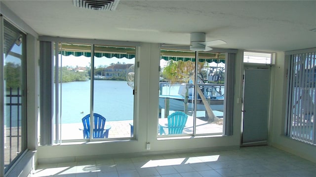 922 Casey Cove Dr, Nokomis, FL 34275 - doorway to outside featuring visible vents