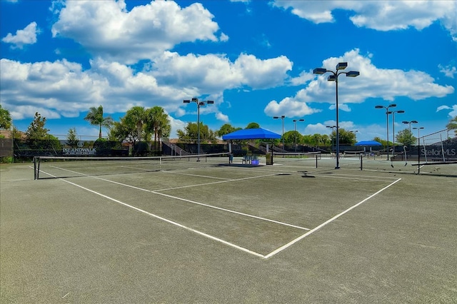 view of sport court